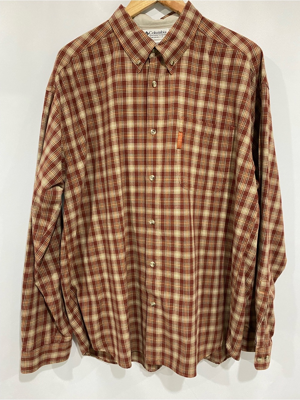 Classic Columbia Sportswear long sleeve button-down shirt Men’s XL NICE